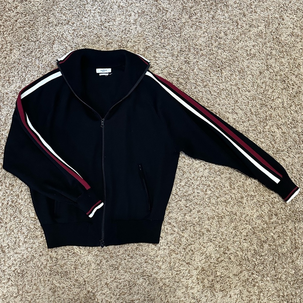 Isabel Marant Etoile Darcey Zip-Up Stripe Track Jacket - Picture 7 of 13